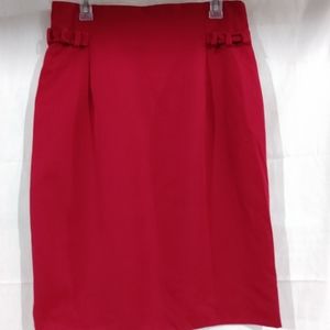 West Bay Women's Red Wool Straight Size 16